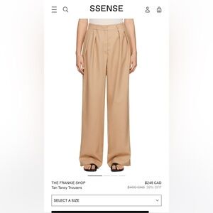 Frankie shop Tansy trousers
